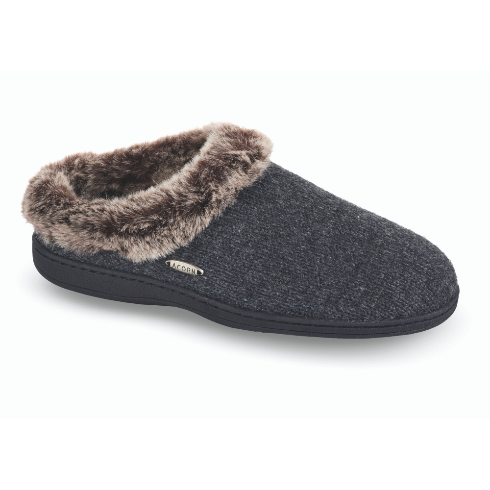 Acorn Women s Chinchilla Ragg Clog Slippers Acorn USA