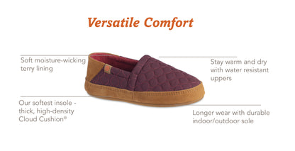 24003 Womens Walden Quilted Moc 