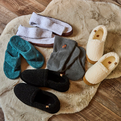 Versafit® Fleece Black Charcoal Sock

