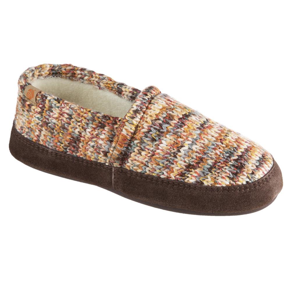 Women’s Original Acorn Moccasins in Sunset Cable Knit Right Angled View