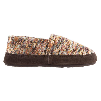 Women’s Original Acorn Moccasins in Sunset Cable Knit Profile