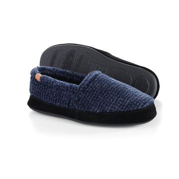 Acorn Men's Moc Slippers- Black Tweed main image 1