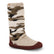 UPC 049129370779 - Acorn Slouch Slipper Boot in Red Cable Fabric at