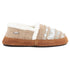Acorn Nordic Moccasin Slipper Oatmeal Heather Side View