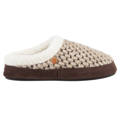 Acorn Jam Mule Slipper in Pebble Color Side View