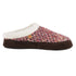 Acorn Jam Mule Slipper In Raspberry Color Side View