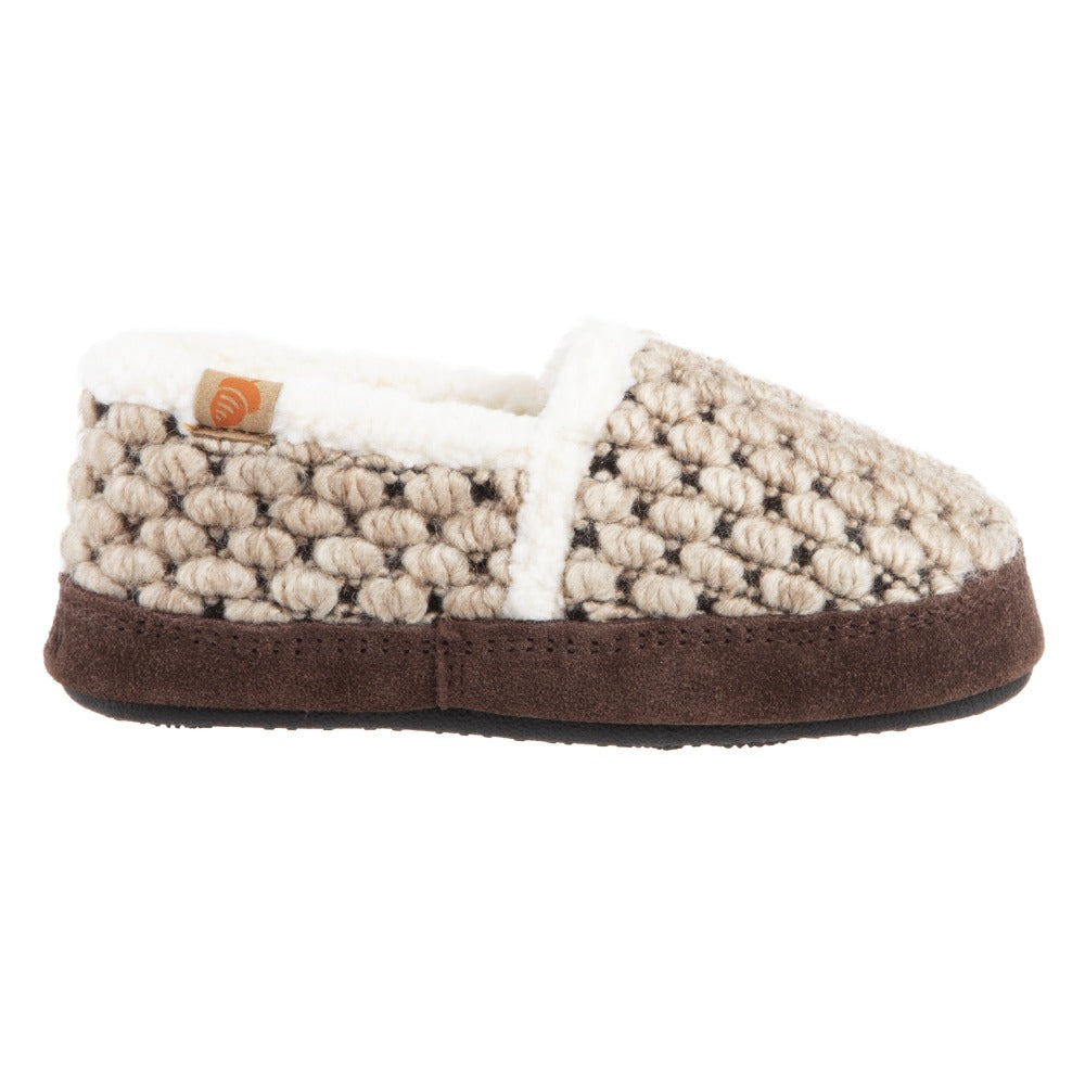 Pebble Diamond Acorn Slipper
