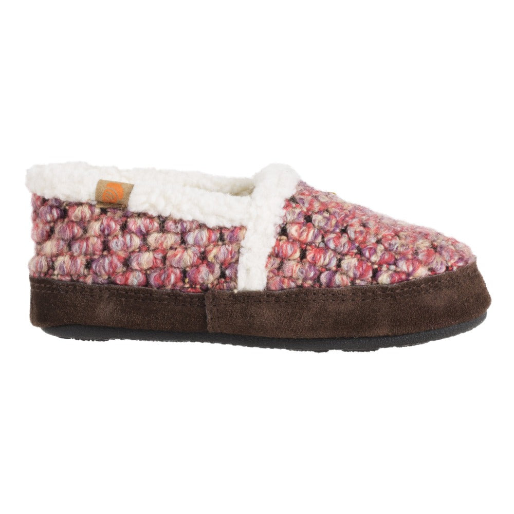 Raspberry Acorn Slipper
