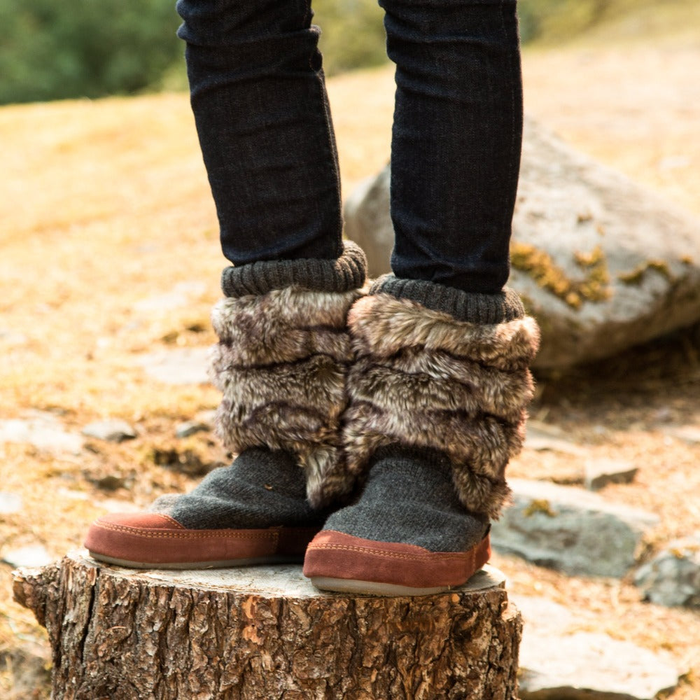 acorn owl slippers
