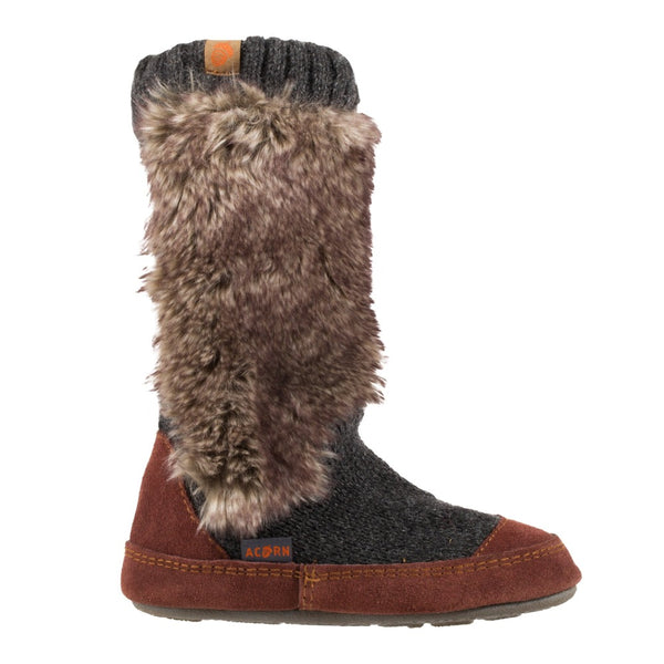 Acorn Kid s Slouch Boot Slippers Kids Sock Slipper Acorn USA