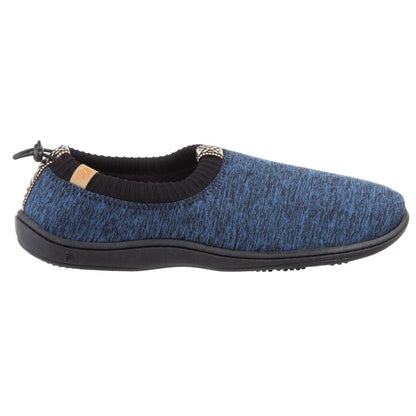 Navy Heather Acorn Slipper side angle