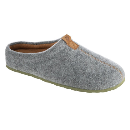 Women’s Parker Hoodback Slipper + BLOOM™ in Ash Grey Right Angled View