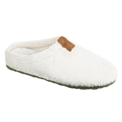 Women’s Algae-Infused Spa Slippers in Ewe Right Angled View