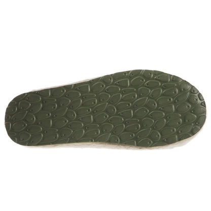 Women’s Algae-Infused Spa Slippers in Ewe Bottom Sole Tread