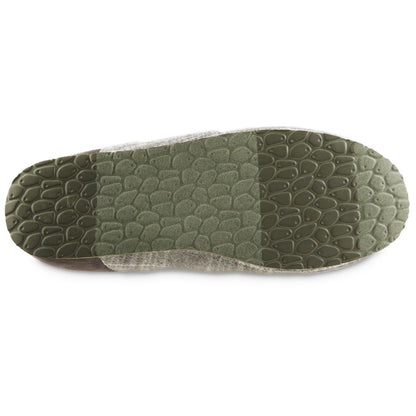 Men’s Algae-Infused Parker Slippers in Grey Bottom Sole Tread