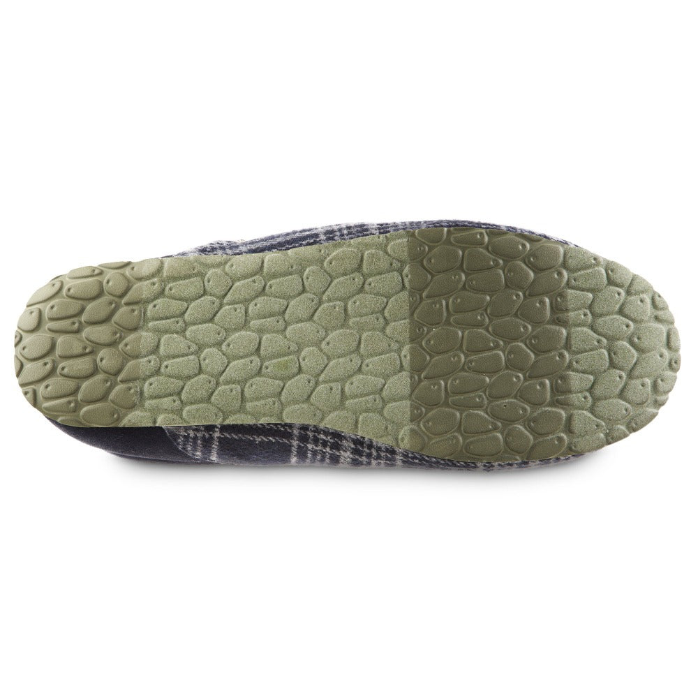 Men’s Algae-Infused Parker Slippers in Navy Bottom Sole Thread