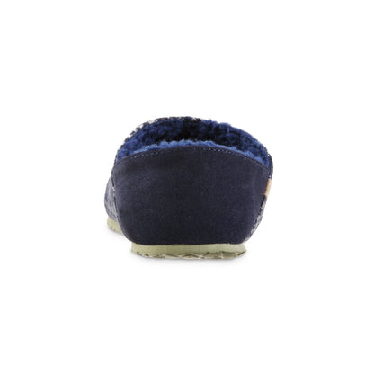 Men’s Algae-Infused Parker Slippers in Navy Back Heel