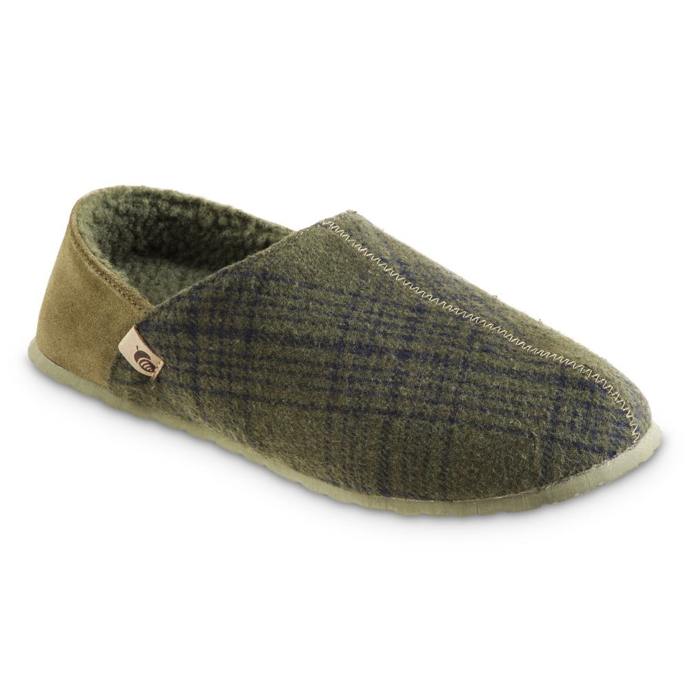 Mens plaid slippers outlet