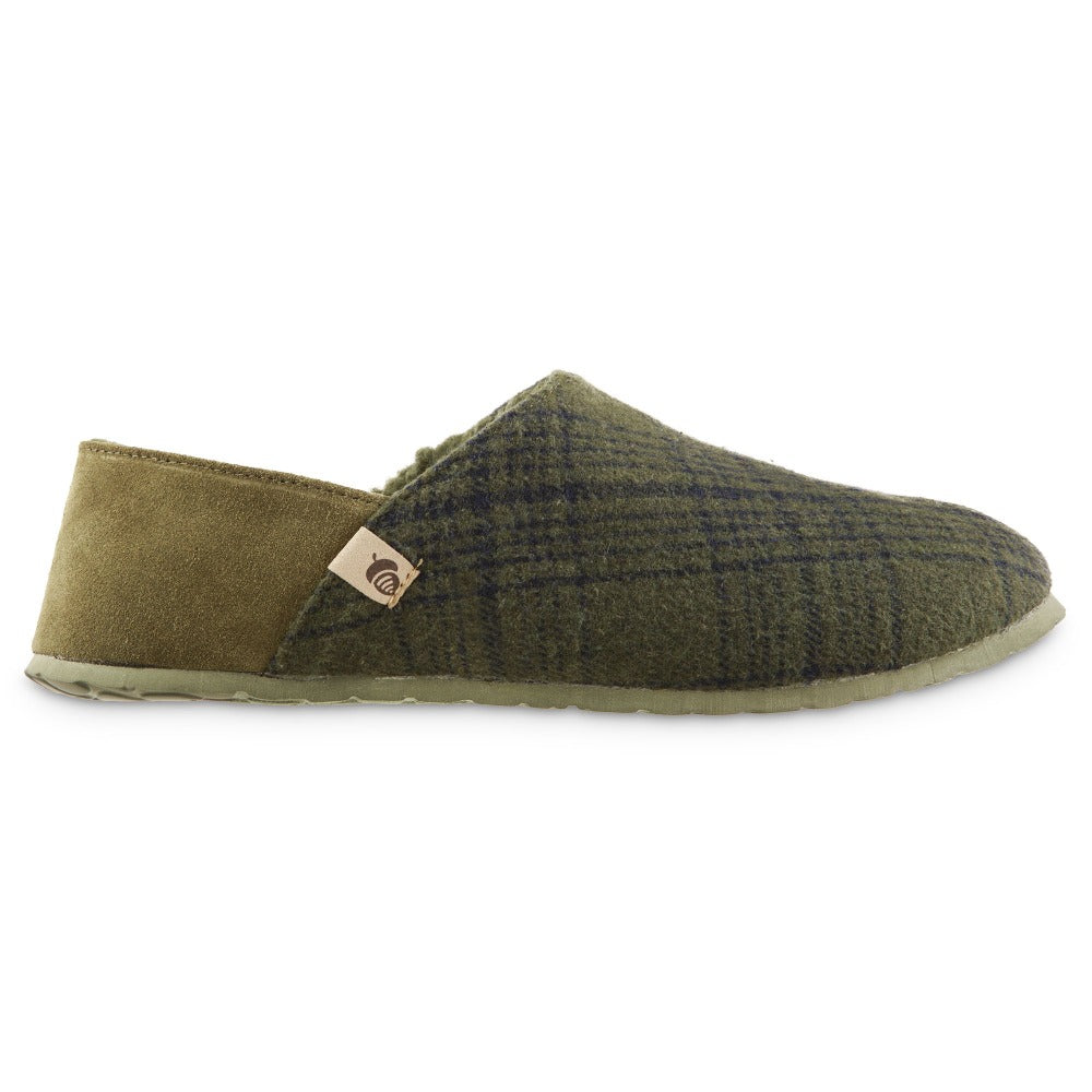 Men’s Algae-Infused Parker Slippers in Olive Profile