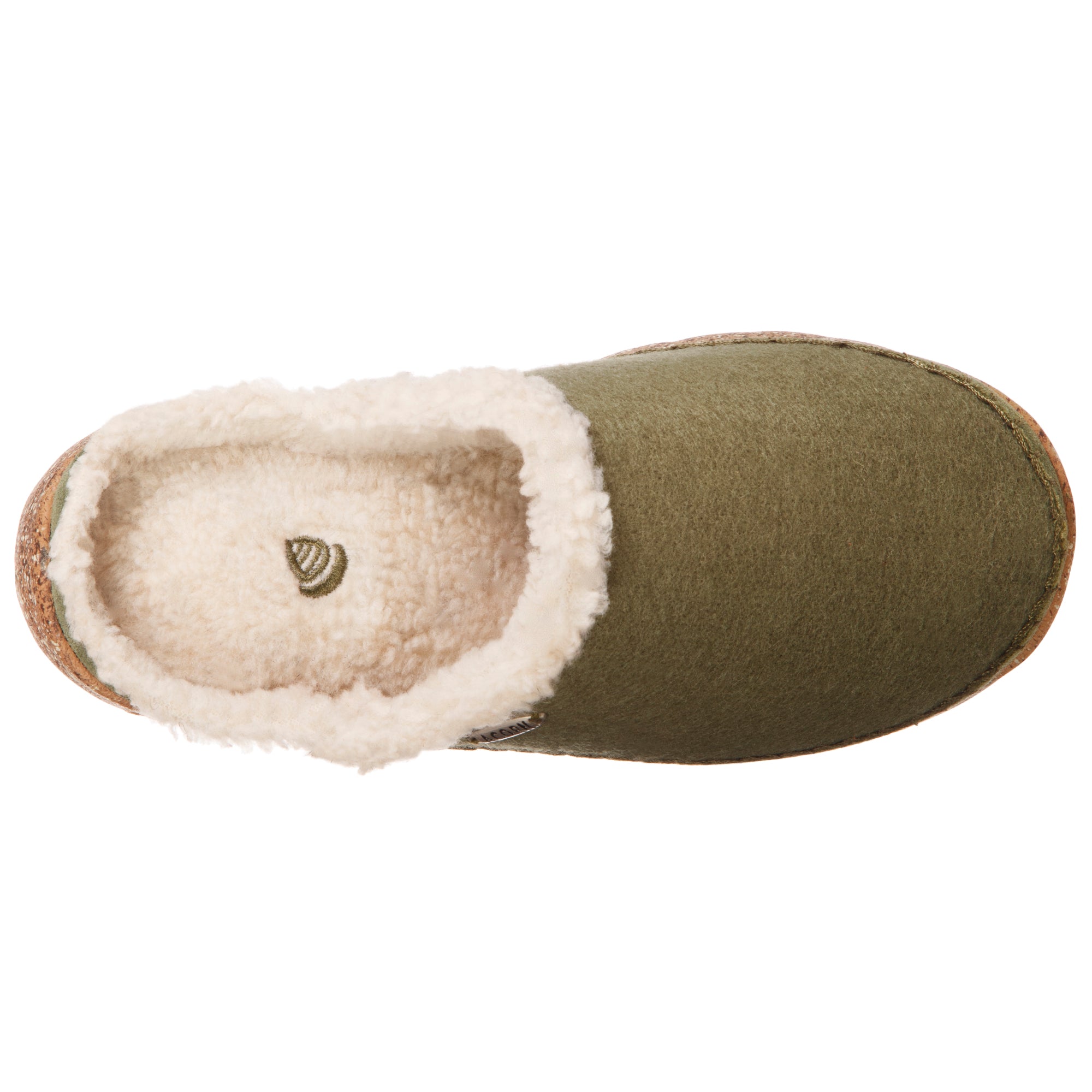 Women’s Acorn Recycled Rockland Clog - olive top view