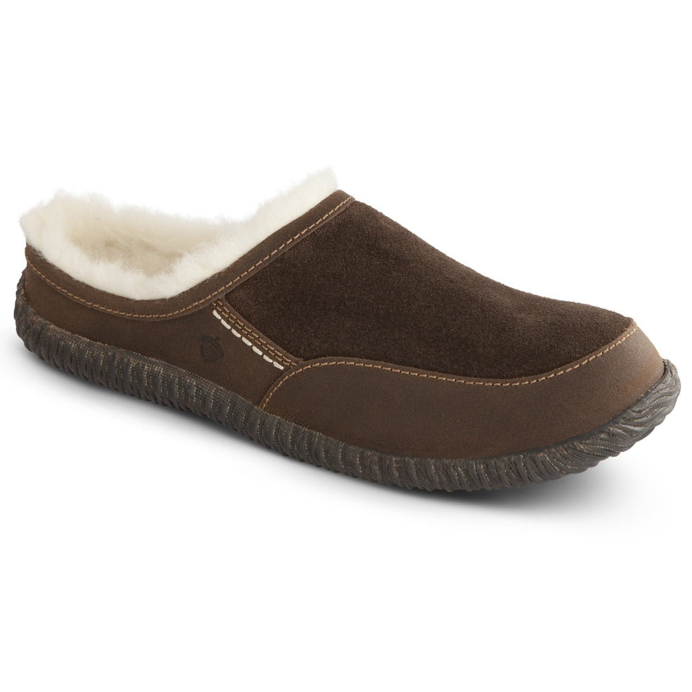 Acorn Rambler Slide in Chocolate Profile View