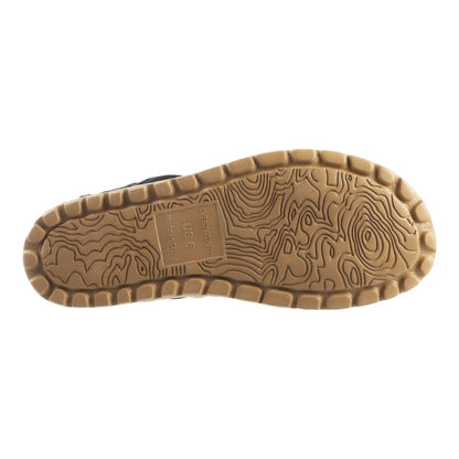 Acorn Casco Active Sandal Topography Map Outsole View