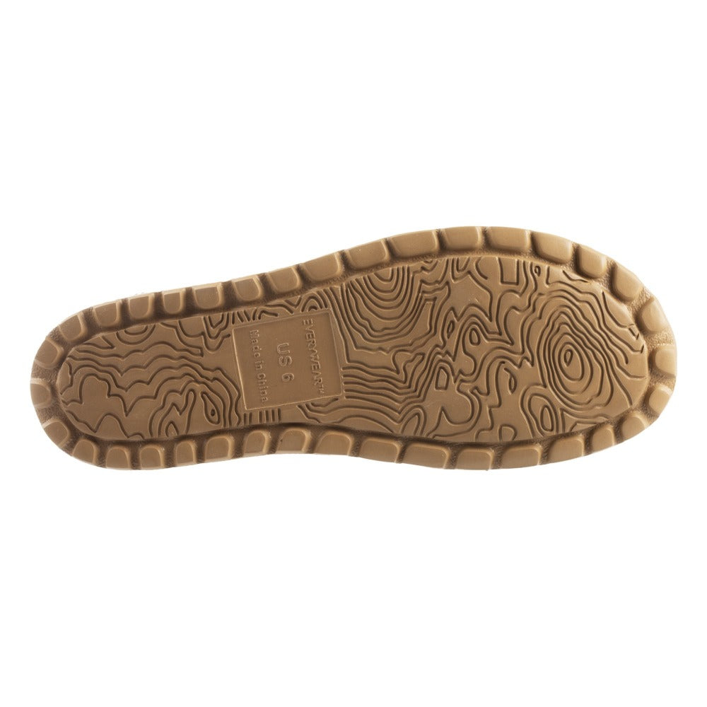 Acorn Casco Active Sandal Topography Map Heather Grey Outsole View